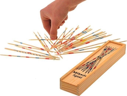 Picture of Jokomisiada Mikado Drewniane bierki Gra zrcznociowa GR0154