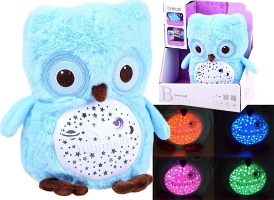 Picture of Jokomisiada Projektor przytulanka SOWA koysanki ZA2863