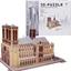 Изображение Jokomisiada Puzzle 3D Katedra Notre-Dame 77-elementów Puzzle przestrzenne Pary ZA5402