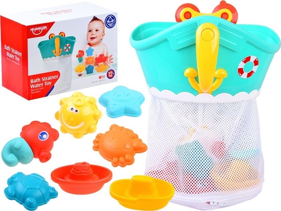 Picture of Jokomisiada Statek organizer kolorowe Zabawki do wody ZA3408