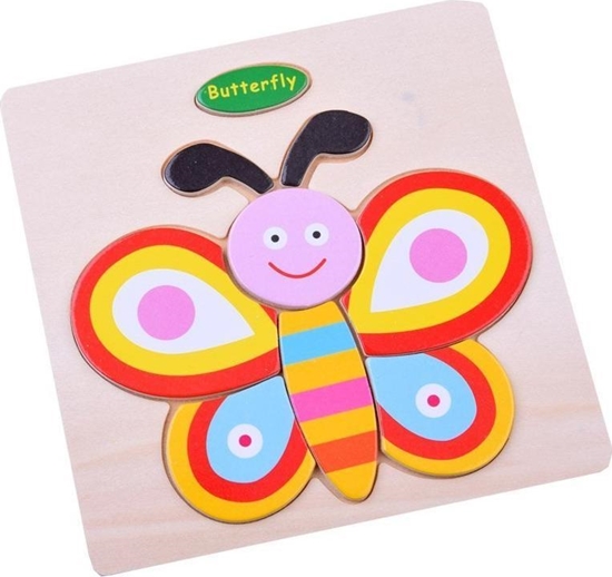 Picture of Jokomisiada Ukadanka drewniana zwierztka Puzzle ZA2528