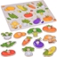 Picture of Jokomisiada Ukadanka edukacyjna puzzle drewniane warzywa dopasuj 11ele ZA5258