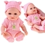 Picture of Jokomisiada Urocza lalka BOBAS 26 cm - lekka i ruchoma w pioszkach z czapeczk ZA5831