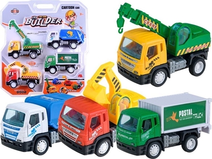 Picture of Jokomisiada Zestaw autek AUTKA BUDOWLANE dwig wywrotka ZA2103