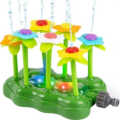 Attēls no Jokomisiada Zraszacz wodny podwietlane Kwiatki fontanna zabawka na ogród ZA4972