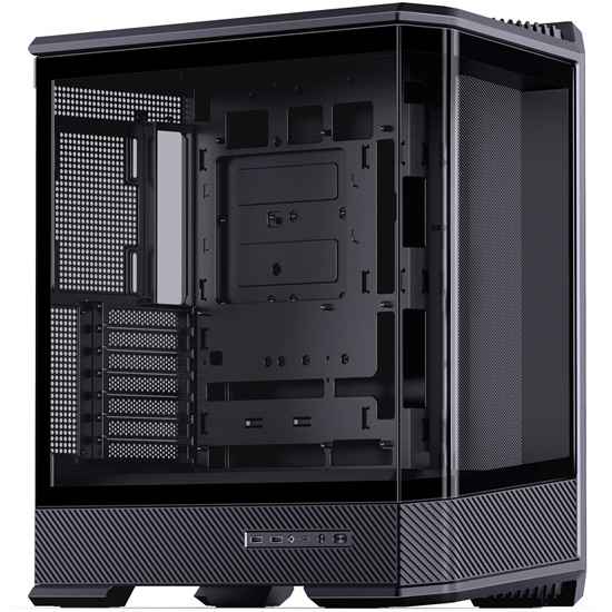 Изображение Jonsbo D400 PC-Gehuse, Midi Tower, ATX, Tempered Glass - schwarz