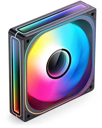 Изображение Jonsbo ZB-120 Lüfter, Reverse Blade, PWM, ARGB - 120mm, schwarz