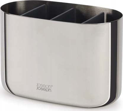 Attēls no Joseph Joseph EasyStore Luxe Large Toothbrush Caddy St. Steel