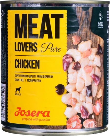 Изображение Josera Meatlovers Pure Kurczak karma mokra dla psów 800g
