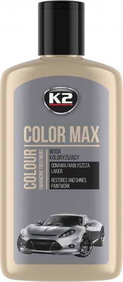 Picture of K2 K2 WOSK KOLORYZUJCY, NABYSZCZA I CHRONI. COLOR MAX 250 SREBRNY 250ML
