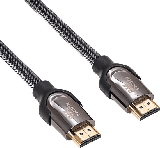 Picture of Kabel Akyga HDMI - HDMI 0.5m czarny (AK-HD-05S)