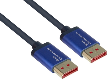 Attēls no Kabel Alcasa Alcasa 4814-SF030B kabel DisplayPort 3 m Niebieski