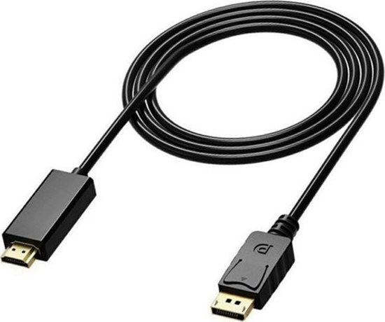 Picture of Kabel Aptel DisplayPort - HDMI 1.8m czarny (4297-uniw)