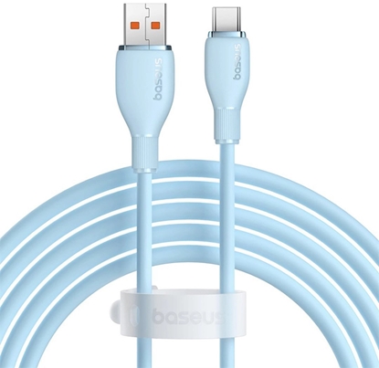Attēls no Kabel USB Baseus USB-A - USB-C 2 m Niebieski (6932172652937)