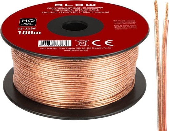 Picture of Kabel Blow 73-323# Przew.gon.2x0,75mm przezroczysty
