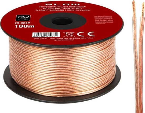 Picture of Kabel Blow 73-324# Przew.gon.2x1,00mm przezroczysty