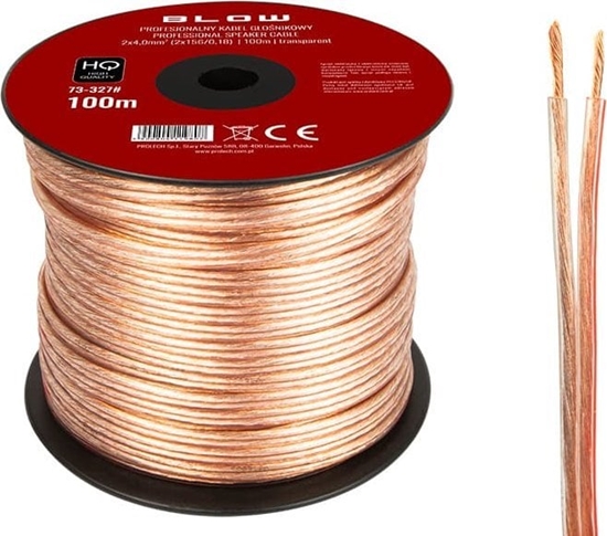 Picture of Kabel Blow 73-327# Przew.gon.2x4,00mm przezroczysty