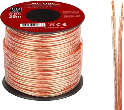 Picture of Kabel Blow 73-361# Przew.gon.2x0,35mm przezroczysty 25m