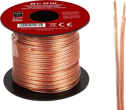 Picture of Kabel Blow 73-362# Przew.gon.2x0,50mm przezroczysty 25m