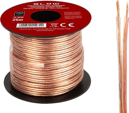 Picture of Kabel Blow 73-363# Przew.gon.2x0,75mm przezroczysty 25m