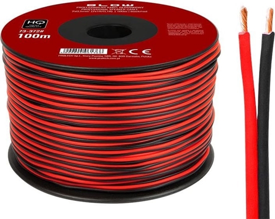 Picture of Kabel Blow 73-372# Przew.gon.2x0,50mm czarno-czerwony