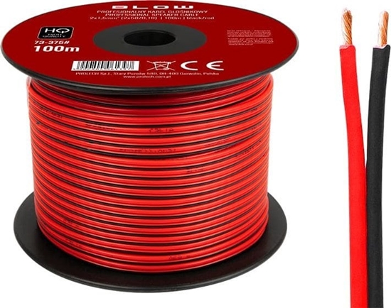 Picture of Kabel Blow 73-375# Przew.gon.2x1,50mm czarno-czerwony