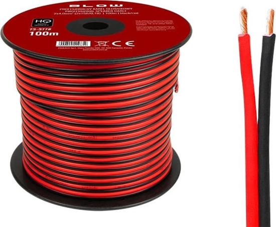 Изображение Kabel Blow 73-377# Przew.gon.2x4,00mm czarno-czerwony