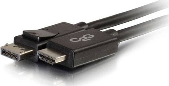 Picture of Kabel C2G C2G 6ft DisplayPort to HDMI Cable - DP to HDMI Adapter Cable - M/M - DisplayPort-Kabel - DisplayPort (M) zu HDMI (M) - 1.8 m - Schwarz
