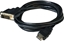 Изображение Kabel Club 3D HDMI - DVI-D 2m czarny (CAC-1210)