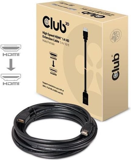 Picture of Kabel Club 3D HDMI - HDMI 5m czarny (CAC-1320)