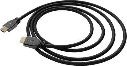 Изображение Kabel Deltaco Ultra High Speed HDMI kabelis DELTACO 8K 60Hz / 4K 120Hz, 2m, juodas / 00100034
