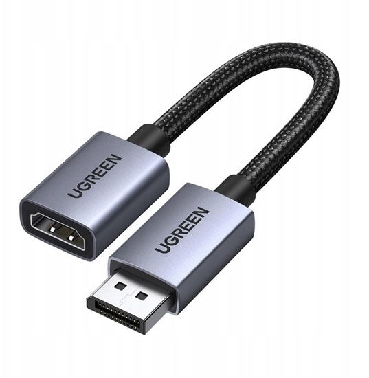 Picture of Kabel DisplayPort do HDMI UGREEN DP133, 4K, 20 cm