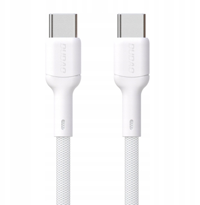 Attēls no Kabel USB Dudao USB-C - USB-C 1 m Biay (6976625334513)