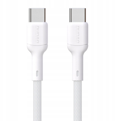 Attēls no Kabel USB Dudao USB-C - USB-C 2 m Biay (6976625334537)
