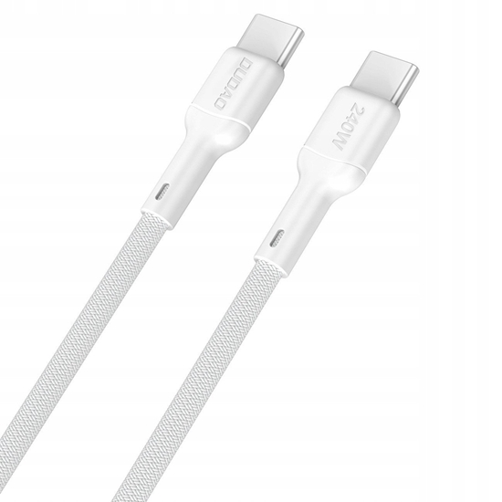 Picture of Kabel USB Dudao USB-C - USB-C 2 m Biay (6976625335015)