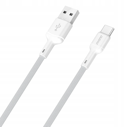 Attēls no Kabel USB Dudao USB-A - USB-C 1 m Biay (6976625335534)