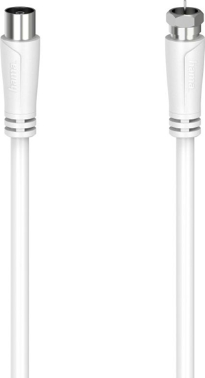 Изображение Kabel Hama Antenowy - Antenowy (F) 1.5m biay (002050610000)