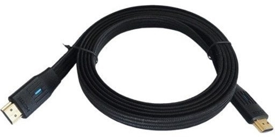 Picture of Kabel HDMI v 2.1 paski 3m czarny