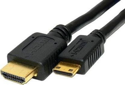 Attēls no Kabel Hertz HDMI Mini - HDMI 2m czarny (HD21)