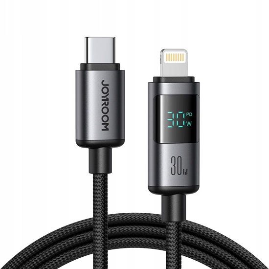 Picture of Kabel USB Joyroom USB-C - Lightning 1.2 m Czarny (6956116721374)