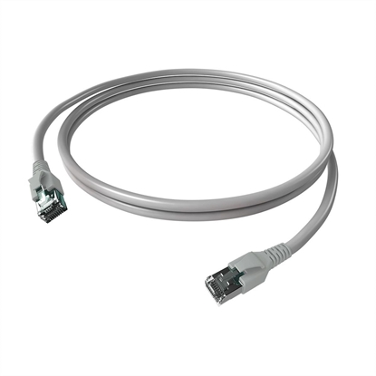 Picture of Kabel krosowy EasyLan FlexBoot Cat.6A, S/FTP, szary, 1,5 m