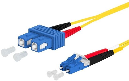 Изображение Kabel krosowy METZ CONNECT OpDAT, SC-D/LC-D OS2, 0,5 m