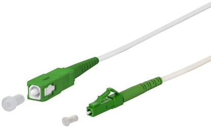 Picture of Kabel krosowy METZ CONNECT OpDAT, SC-S APC/LC-S APC OS2, 2 m