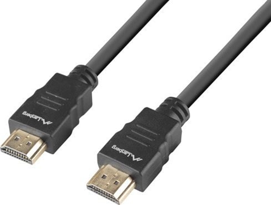 Изображение Kabel Lanberg HDMI - HDMI 1.8m czarny (CA-HDMI-15CC-0018-BK)