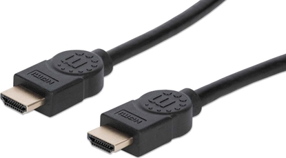 Picture of Kabel Manhattan HDMI - HDMI 1.8m czarny (355346)