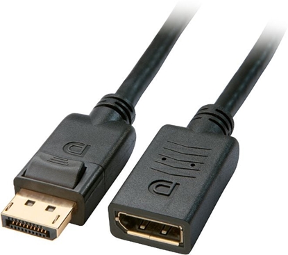 Изображение Kabel MicroConnect DisplayPort - DisplayPort 2m czarny (DP-MFG-200)