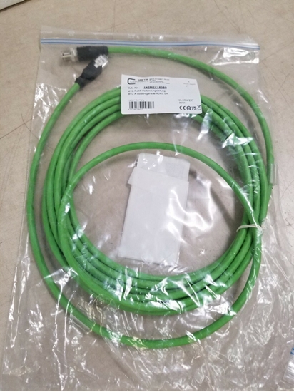Изображение Kabel poczeniowy METZ CONNECT M12 mski-RJ45 mski, 8-biegunowy kodowany X, 5 m