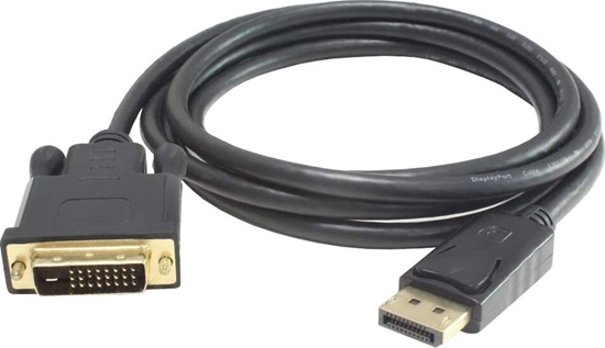 Picture of Kabel PremiumCord DisplayPort - DVI-D 3m czarny (kportadk02-03)