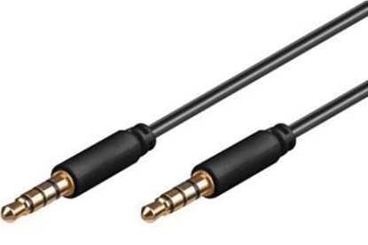 Picture of Kabel PremiumCord Jack 3.5mm - Jack 3.5mm 2m czarny (kjack4mm2)