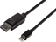 Picture of Kabel PremiumCord PREMIUMCORD Mini DisplayPort - DisplayPort V1.2 pípojný kabel M/M 1m